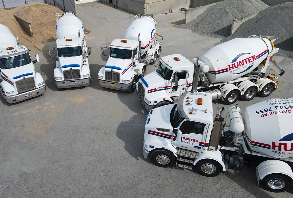 concrete truck fleet